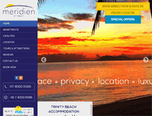 Tablet Screenshot of meridienattrinity.com